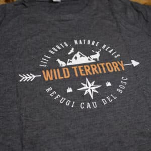 Camiseta Wild Territory Gris